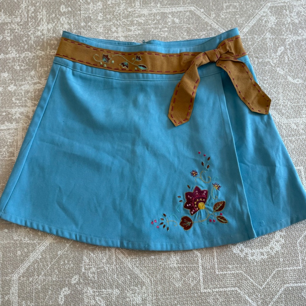 2007 AMERICAN GIRL NIKKI SKIRT GIRLS SIZE 12- WESTERN